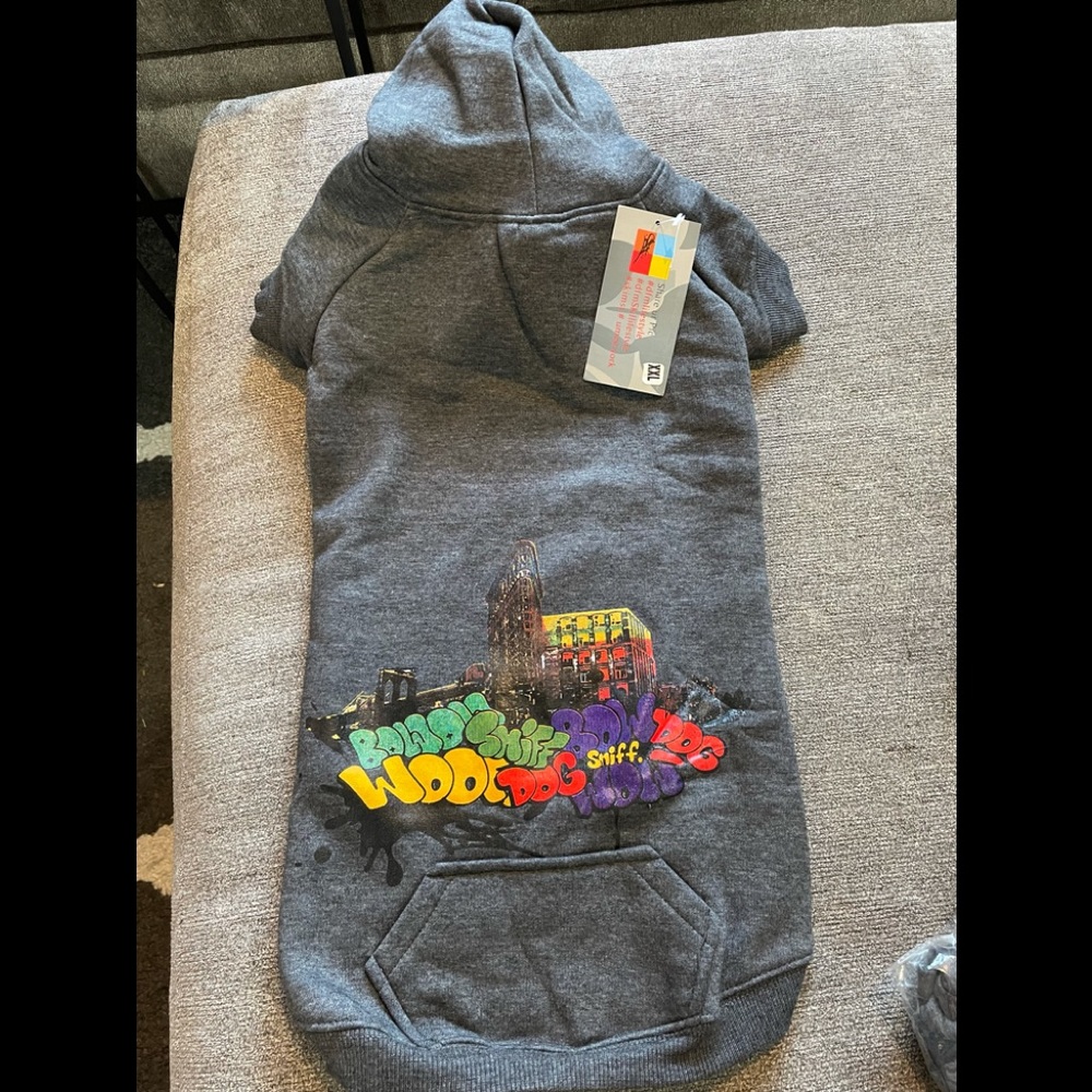 Dog sweatshirts ! All sales benefit local NJ rescue  haven foundation